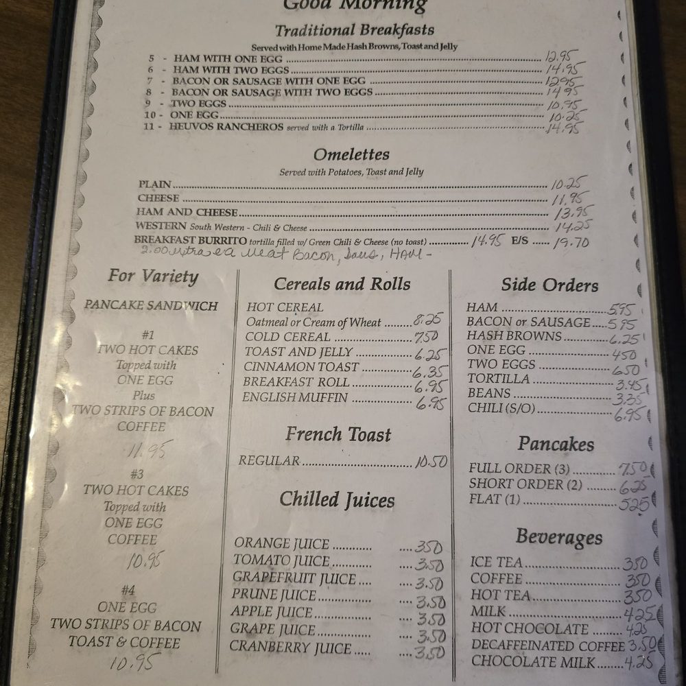Mr. Maesta's Cafe - Menu 1 - New American Near Me - Holbrook, Arizona Mr. Maesta's Cafe - Menu 1 - New American Near Me - Holbrook, Arizona