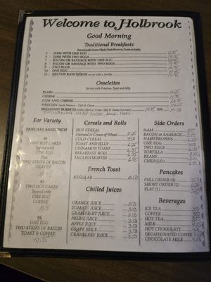 Menu photo 3 Mr. Maesta's Cafe Holbrook, AZ