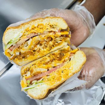 Bodega Bros - a person holding a sandwich - Delis Near Me - Ann Arbor, Michigan