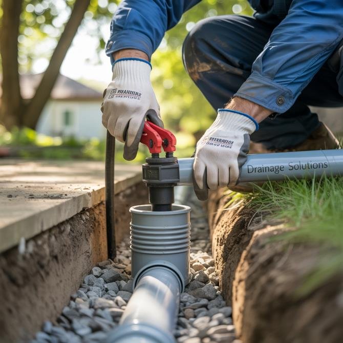 Slide of Venerable Drain Service