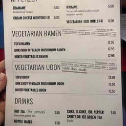 Menu as of Feb 2023 Menu as of Feb 2023