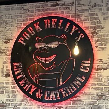 Pork Belly's Eatery & Catering - Cool sign - New American Near Me - Cedar City, Utah