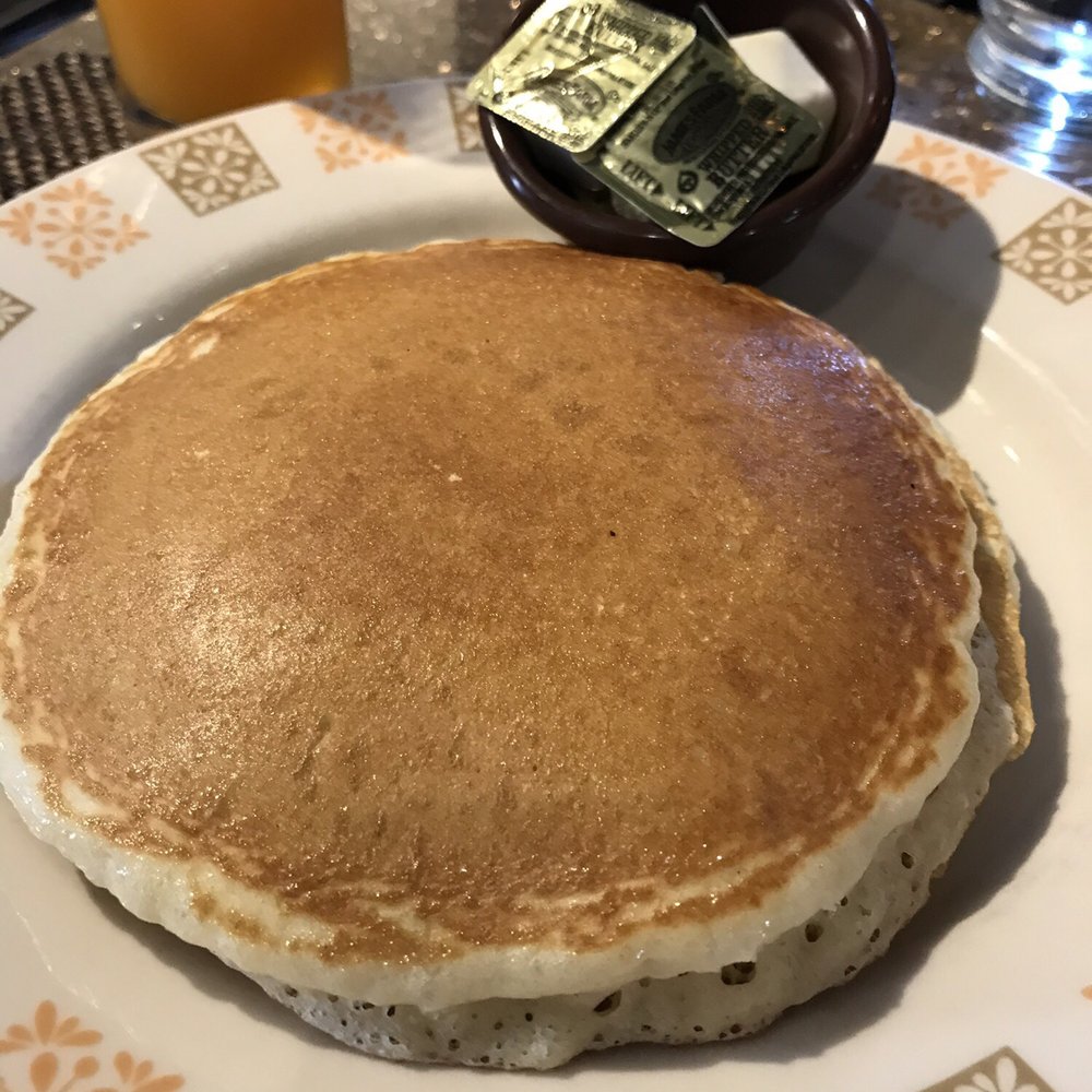 Buttermilk's Farmhouse - 100% Freshly Squeezed Orange Juice and a short stack. Sooo good! - Breakfast & Brunch Near Me - Patchogue, New York Buttermilk's Farmhouse - 100% Freshly Squeezed Orange Juice and a short stack. Sooo good! - Breakfast & Brunch Near Me - Patchogue, New York