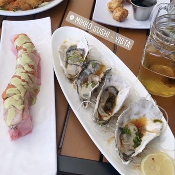 Mikko Sushi - Protein roll. Oysters. Blue crab. Crab wontons. - Sushi Bars Near Me - Vista, California Mikko Sushi - Protein roll. Oysters. Blue crab. Crab wontons. - Sushi Bars Near Me - Vista, California