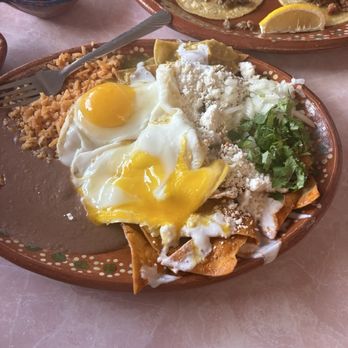 Hay Madre Mia - My Chilaquiles we're so good. I got the red and green so good beans and rice were on point filled me up big time. - New Mexican Cuisine Near Me - Victorville, California Hay Madre Mia - My Chilaquiles we're so good. I got the red and green so good beans and rice were on point filled me up big time. - New Mexican Cuisine Near Me - Victorville, California