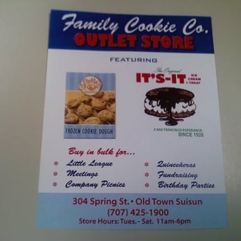 Family Cookie - Desserts Near Me - Suisun City, California Family Cookie - Desserts Near Me - Suisun City, California
