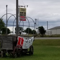 Chuck Wagon - Entrance sign