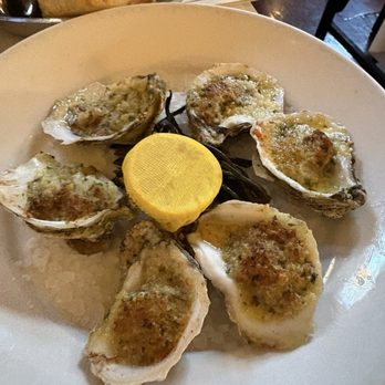 Hank's Seafood Restaurant - Oysters Casino - Seafood Near Me - Charleston, South Carolina
