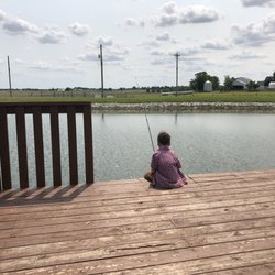 Grabers Green Gables Bed And Breakfast - Relaxing while my boy fishes