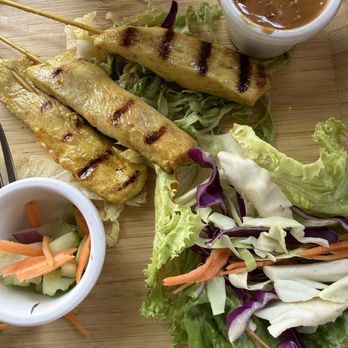 New Thai Elephant - A07. Chicken Satay - Thai Near Me - San Mateo, California New Thai Elephant - A07. Chicken Satay - Thai Near Me - San Mateo, California