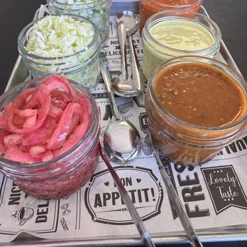 El Torito Tacos - The salsas a pickled onions, chopped lettuce and onions & cilantro. - Mexican Near Me - Odessa, Texas El Torito Tacos - The salsas a pickled onions, chopped lettuce and onions & cilantro. - Mexican Near Me - Odessa, Texas