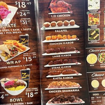 Zaky Mediterranean Grill - Protein - Mediterranean Near Me - Fontana, California