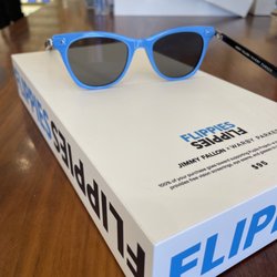 Gagan Khela OD - Flippies by Jimmy Fallon x Warby Parker. UV protection with a twist ... or a flip ;)
