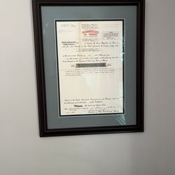 Office Depot - Framed Document