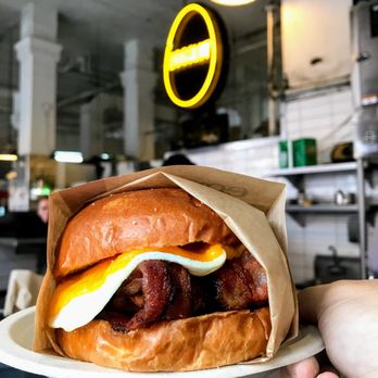 Eggslut - Bacon sandwich heaven!!! - Breakfast & Brunch Near Me - Los Angeles, California Eggslut - Bacon sandwich heaven!!! - Breakfast & Brunch Near Me - Los Angeles, California