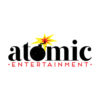 Studio Pulp & Pixel - Atomic Entertainment's new logo designed by Pulp & Pixel - Graphic Design Near Me