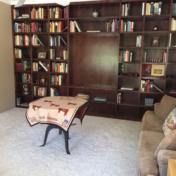 JL Construction - Bookcase fabricated and installed by JL - General Contractors Near Me