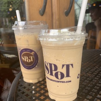 SPoT Coffee - two cups of coffee on a table - Coffee & Tea Near Me - Buffalo, New York SPoT Coffee - two cups of coffee on a table - Coffee & Tea Near Me - Buffalo, New York