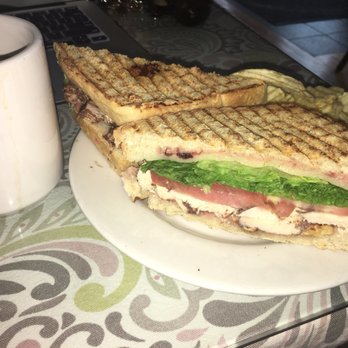 Bentley's Cafe & Bakery - Chicken panini with cranberries and walnuts - Bakeries Near Me - Danville, Vermont