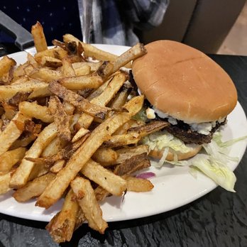 The Brook Restaurant & Bar - Swiss burger - New American Near Me - Tulsa, Oklahoma