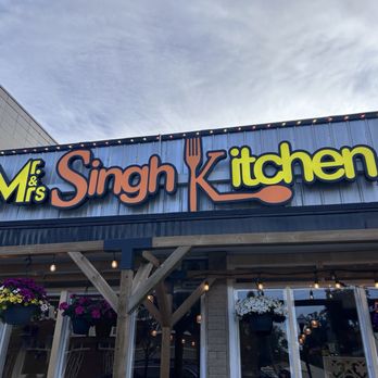Mr. & Mrs. Singh Kitchen - Front window and sign - Indian Near Me - Edmonton, Alberta Mr. & Mrs. Singh Kitchen - Front window and sign - Indian Near Me - Edmonton, Alberta