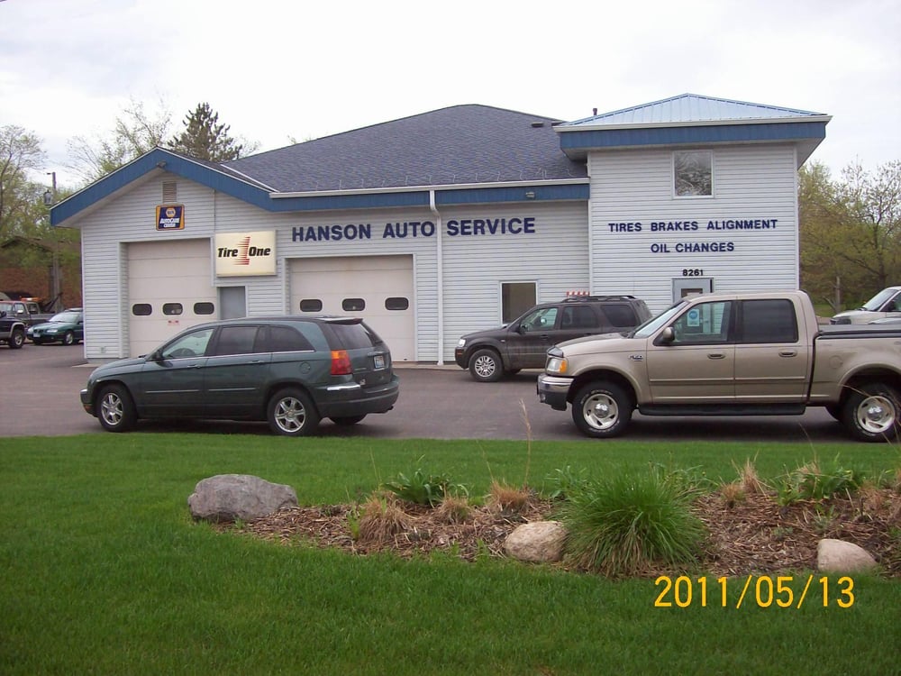 HANSON AUTO SERVICE - Updated August 2024 - 8261 State Highway 55