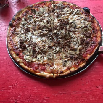 Luigi's Pizzeria - 12" 3 topping custom - Pizza Near Me - Houston, Texas Luigi's Pizzeria - 12" 3 topping custom - Pizza Near Me - Houston, Texas