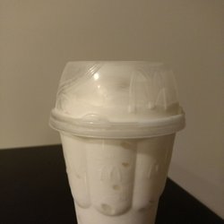 McDonald's - Plain vanilla sundae. Strawberry no longer available.