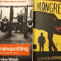 Dollar Tree - 6/16/20. Beach reads. Reads for the beach!! T2 Trainspotting, by Irvine Welsh. Mongrels, by Stephen Graham Jones.
