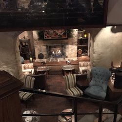 Lambertville Station Pub - Cozy wine cellar room downstairs
