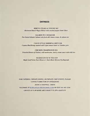 Menu photo 3 Ruby Ladle Corpus Christi, TX Menu photo 3 Ruby Ladle Corpus Christi, TX
