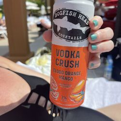 Borgata Outdoor Pool - This was delicious as well! Blood Orange Vodka