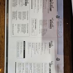 Bagel Love Café - Menu