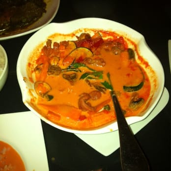 Sun Cuisines - Red curry with pork - Thai Near Me - Buffalo, New York Sun Cuisines - Red curry with pork - Thai Near Me - Buffalo, New York