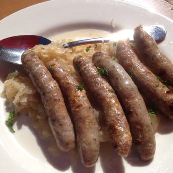 Speisekammer - Kline nurnberger bratwurst hen app. Yum - German Near Me - Alameda, California Speisekammer - Kline nurnberger bratwurst hen app. Yum - German Near Me - Alameda, California