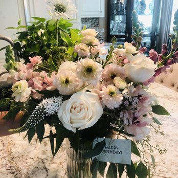 Fractal Flora - Birthday flower arrangement - Florists Near Me - San Jose, California
