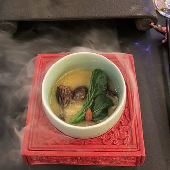 Bodai Vegetarian Restaurant - Bodhi Buddha Jumps Over the Wall (shark fin soup made with mushrooms) - Vegetarian Near Me - New York, New York Bodai Vegetarian Restaurant - Bodhi Buddha Jumps Over the Wall (shark fin soup made with mushrooms) - Vegetarian Near Me - New York, New York