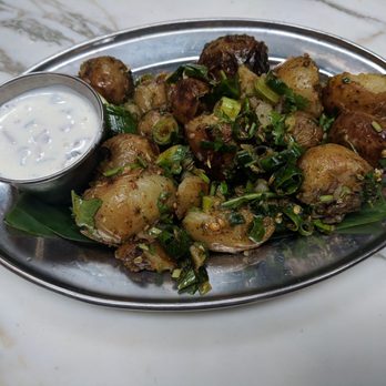 Dishoom - Gunpowder potatoes - Indian Near Me - London, XGL Dishoom - Gunpowder potatoes - Indian Near Me - London, XGL
