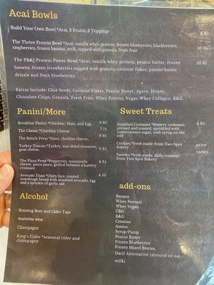 Menu photo 6 The Coffee Box Port Angeles, WA
