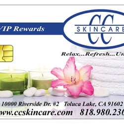 CC Skincare - VIP cards