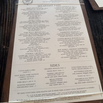 The Copper Hen - New American Near Me - Minneapolis, Minnesota