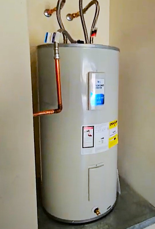 Slide of Copper & Iron Plumbing