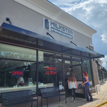Mixter Nitrogen Creamery + Coffee - Outside - Ice Cream & Frozen Yogurt Near Me - Jacksonville, Florida