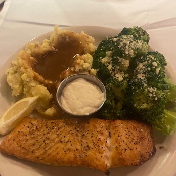 Ted's Montana Grill - Cedar Plank Salmon* - Burgers Near Me - Buford, Georgia