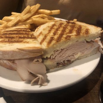 TJ's Flightline Pub - Turkey club panini!  Amazing. - Pubs Near Me - Schenectady, New York