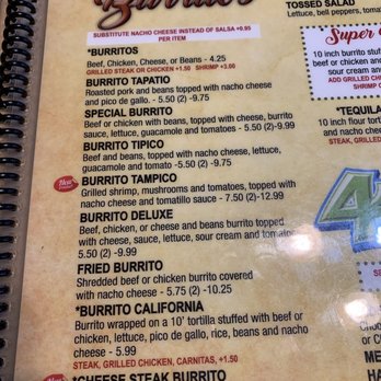 Tequila Mexican Restaurant - Menu - Mexican Near Me - Dallas, Georgia Tequila Mexican Restaurant - Menu - Mexican Near Me - Dallas, Georgia