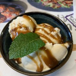 Wagamama - Miso ice cream