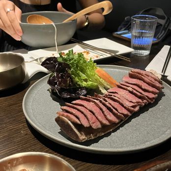 Sam Sunny - 25oz Tomahawk 'Galbi' - Korean Near Me - New York, New York Sam Sunny - 25oz Tomahawk 'Galbi' - Korean Near Me - New York, New York
