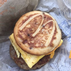 McDonald's - Sausage, egg, and cheese mcgriddle!!!!