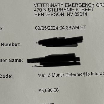 Veterinary Emergency Group - My bill - Emergency Pet Hospital Near Me - Henderson, Nevada Veterinary Emergency Group - My bill - Emergency Pet Hospital Near Me - Henderson, Nevada